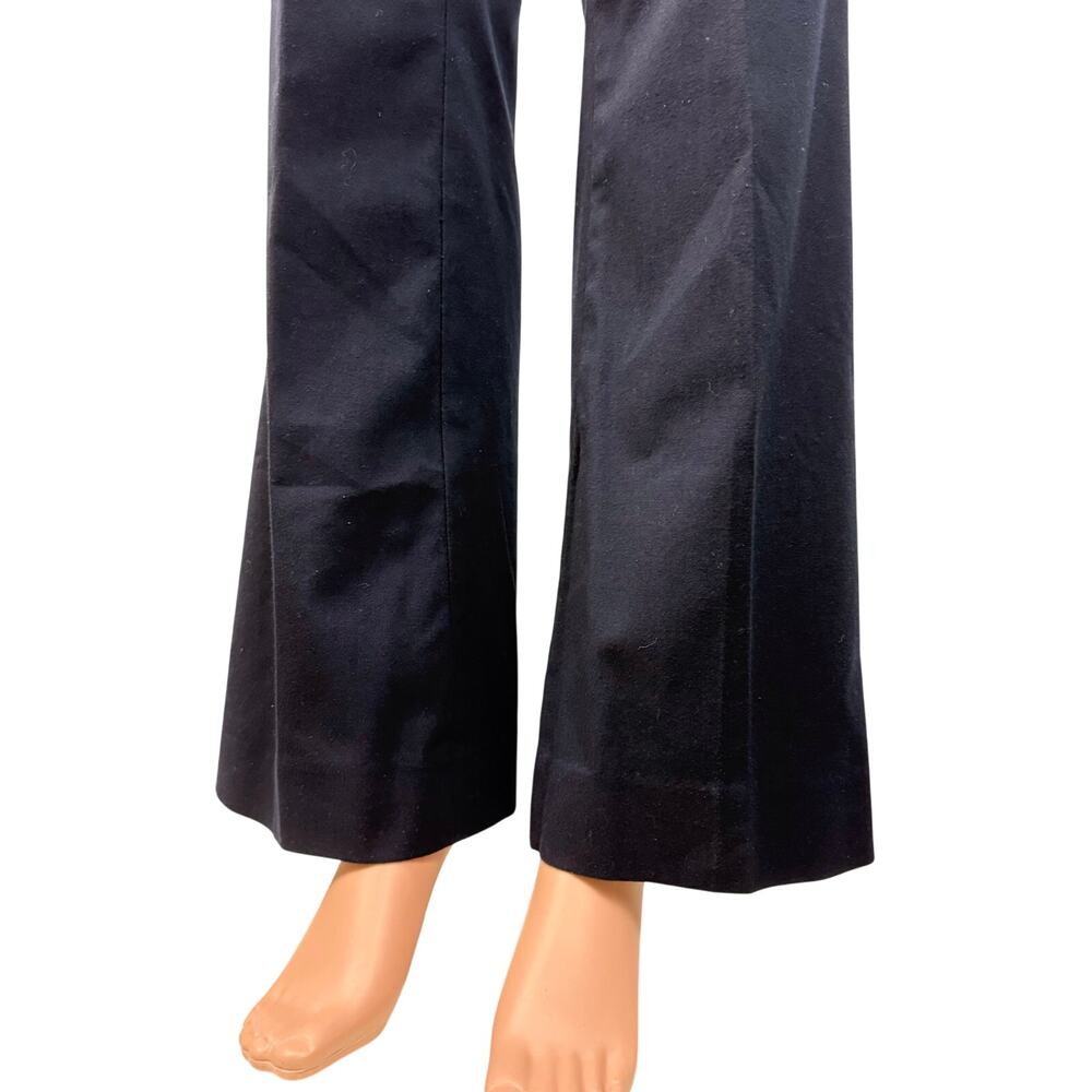 Gap Hip Slung Stretch Navy Casual Dress Pants Slim Everyday Classic Trouser Cut - Picture 7 of 16